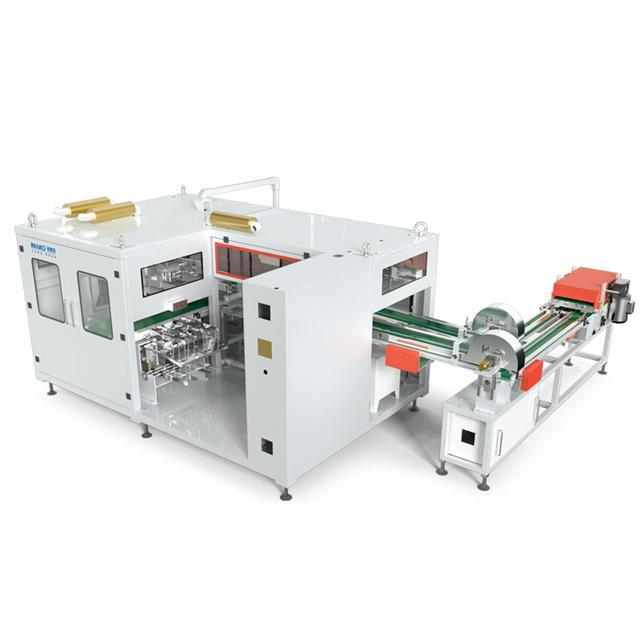 paper roll wrapping machine